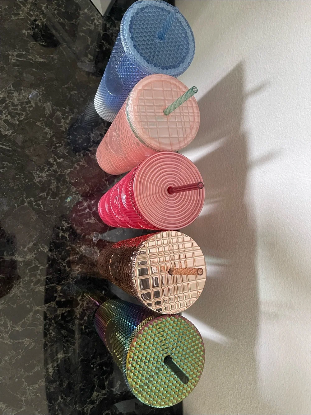 Starbucks Iridescent Studded Tumbler Trio (Five Styles)
